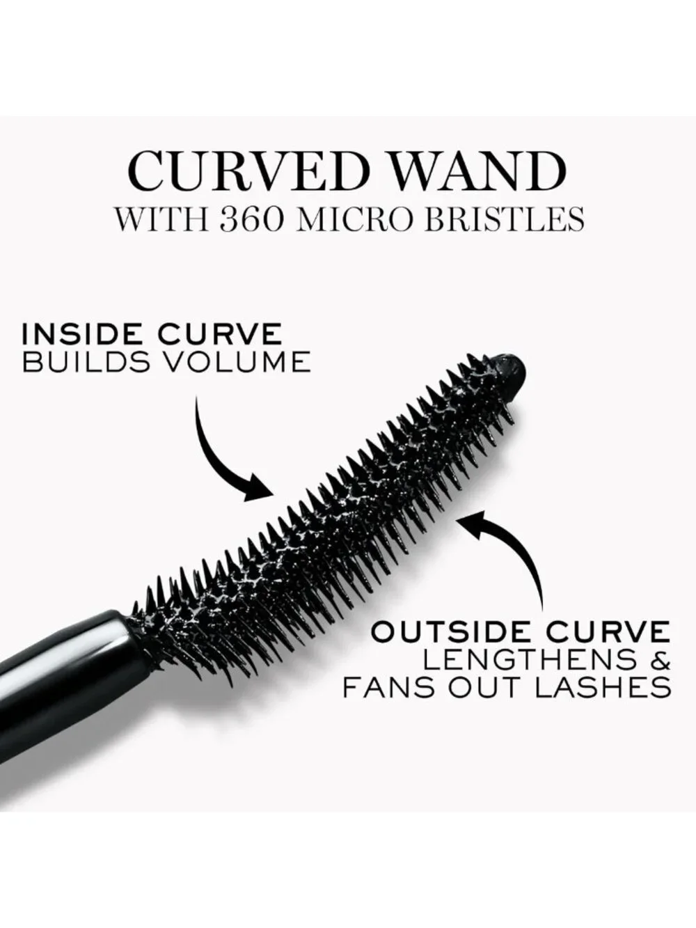 Volumizing Black Mascara for Instant Volume & Lift - Long-Lasting, Flake-Free